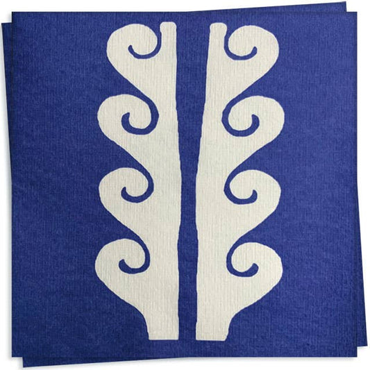 Paros Blue Paper Cocktail Napkins